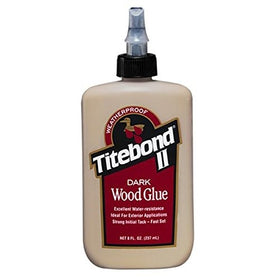 Titebond 3703 Dark Wood Glue Bottle, 8 oz.
