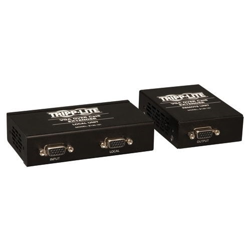 Tripp Lite B130-101 VGA over Cat5 / Cat6 Extender, Transmitter and Receiver, with EDID Copy, 1920x1440 at 60Hz