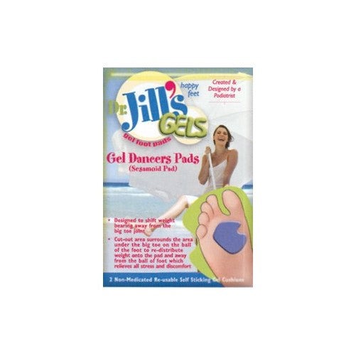 Dr. Jills Extra Thick Dancers Pads For Right Foot by Dr. Jill's