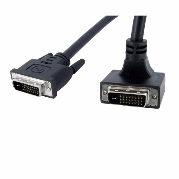 StarTech.com DVIDDMMBA6 6-Feet 90° Down Angled Dual Link DVI-D Monitor Cable - M/M