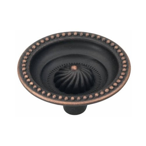 Hickory Hardware P3460-VB Roma Collection 1-1/2 inch Diameter Knob,,, Vintage Bronze