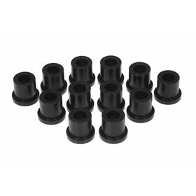 Prothane 18-1001-BL Black Rear Spring Eye and Shackle Bushing Kit