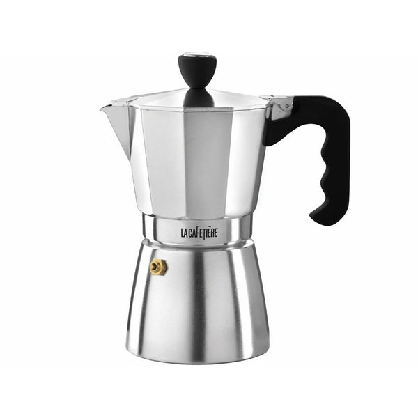 La Cafetiere 6-Cup Stovetop Espresso Maker (Classic Polished)