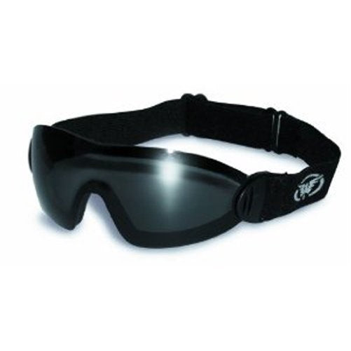 Global Vision Eyewear Flare Anti-Fog Goggles with Storage Pouch, Smoke Tint Lens