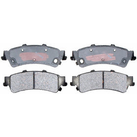 ACDelco 14D792CH Advantage Ceramic Rear Disc Brake Pad Set with Hardware