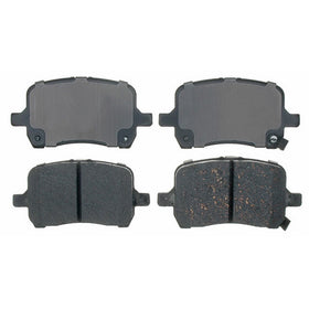 ACDelco 14D1160CH Advantage Ceramic Front Disc Brake Pad Set with Hardware