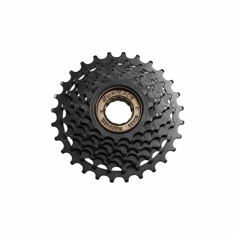 Sunrace 5-Speed Freewheel 14-28T, Silver/Black
