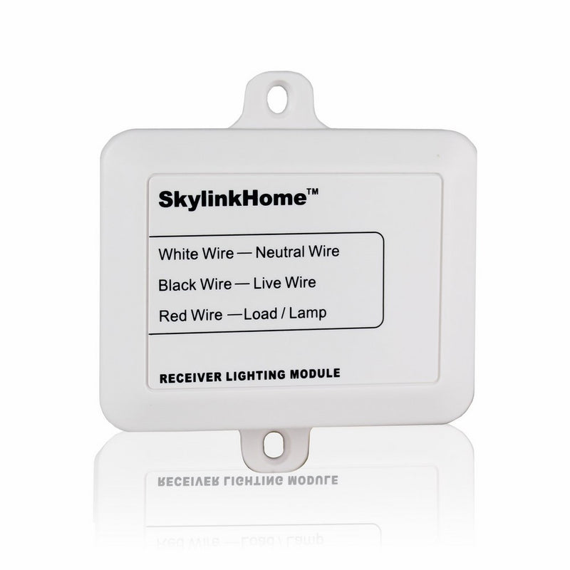 SkylinkHome MR-318 Remote Controllable Wireless Lighting Wire-In On/Off Module Light Receiver for Home Automation