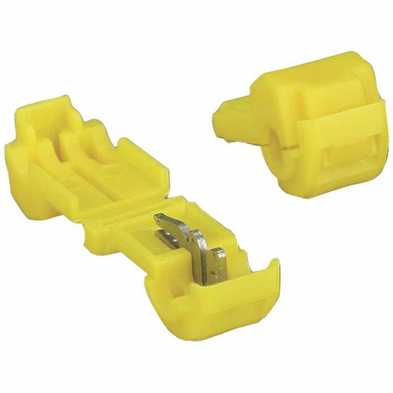 Install Bay T-Tap 12/10 Gauge - 100 Pack (Yellow)