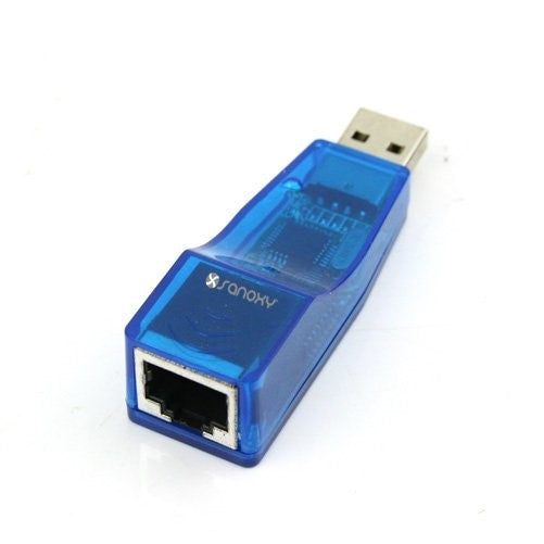 SANOXY USB to LAN Rj45 Ethernet 10/100 Network Card Adapter