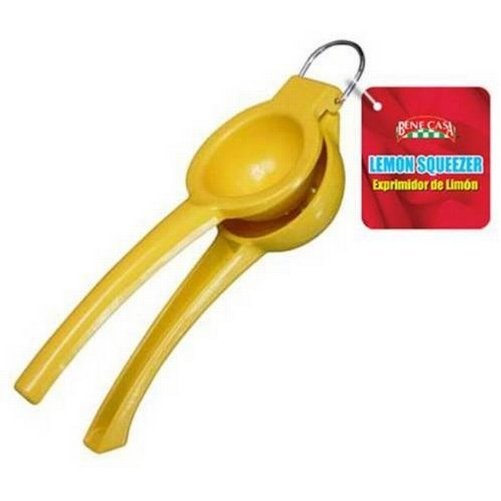 Yellow Enamel Glazed Lemon Lime Squeezer Juicer Orange