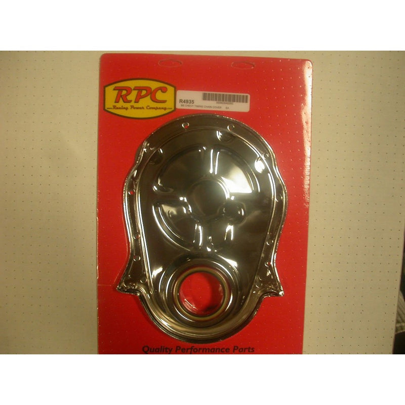 Racing Power Company R4935RAW Unplated Timing Chain Cover for Big Block Chevy