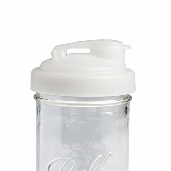 reCAP P-W-NTRL1 Mason Jars Pour Canning Jar Lid, Natural