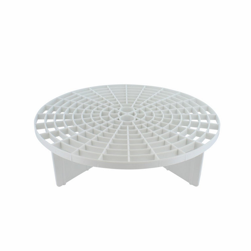 Grit Guard Bucket Insert (White) - Separate Dirt From Your Sponge While Washing Your Car - Fits 12 Inch Diameter Buckets