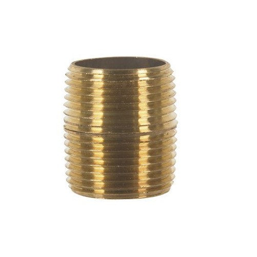 Jmf Nipple 1 " Red Brass Bulk