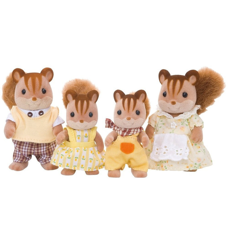 Calico Critters Hazelnut Chipmunk Family