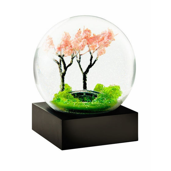 CoolSnowGlobesSpring Trees Glass Snow Globe by CoolSnowGlobes