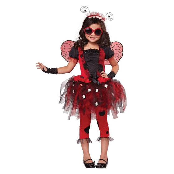 California Costumes Lovely Ladybug Costume, One Color, 8-10