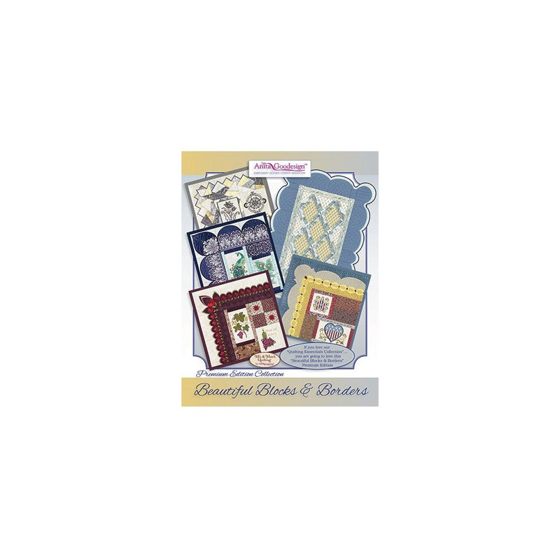Anita Goodesign Embroidery Designs Beautiful Blocks and Borders Premium Edition Collection