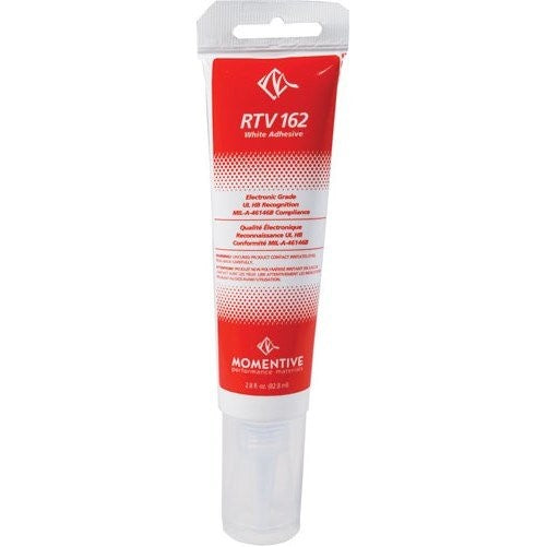 Momentive RTV162 RTV Silicone One Part Epoxy Paste, White, 2.8 oz. Tube