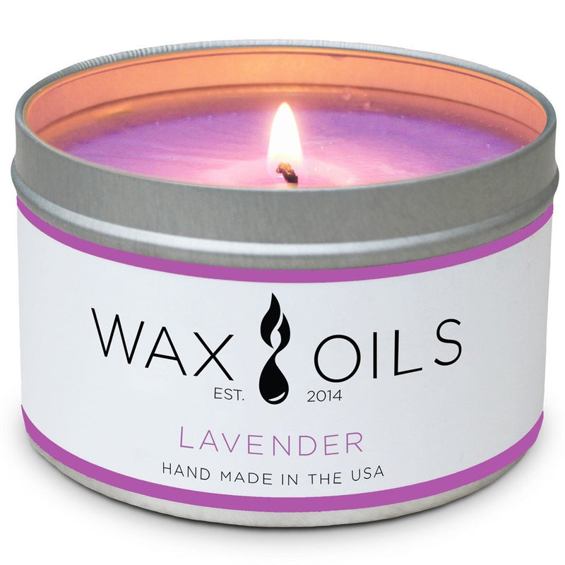 Scented Candles (Lavender) Soy Wax Aromatherapy Candles, 8oz