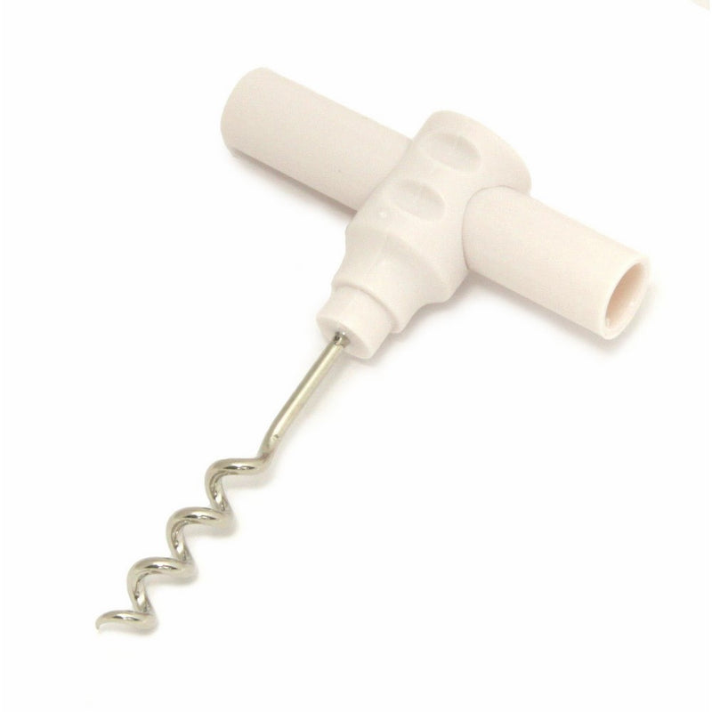 Chef Craft Pocket Corkscrew, White
