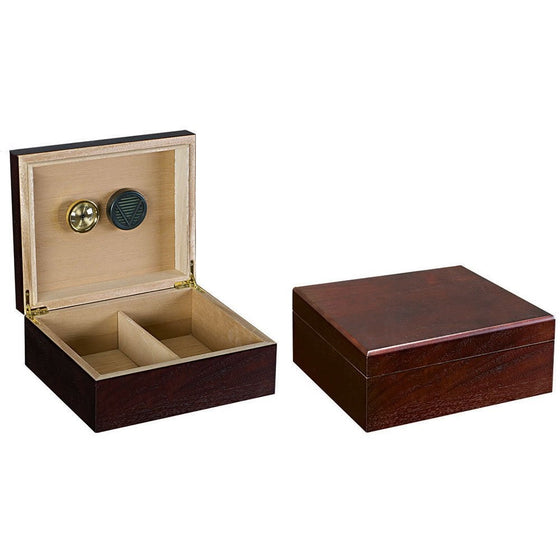 Prestige Import Group - The Chardonnay Cigar Humidor - Color: Real Wood Walnut Finish