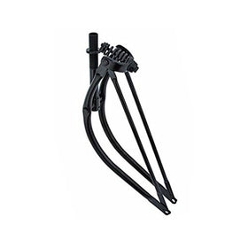 26" Bent Spring Fork 1" Black.