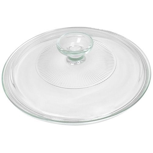 Corningware French White 2.5 Quart Fluted Round Glass Lid