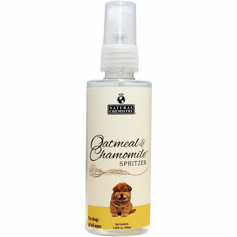 Natural Chemistry 11107 Oatmeal & Chamomile Scented Spray for Dogs, 3.38 oz