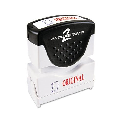 COS035540 - Consolidated Stamp Cosco Pre-inked 2-color ORIGINAL Message Stamp