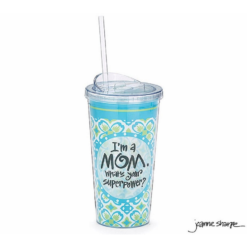 I'm a Mom What's Your Super Power Travel Cup