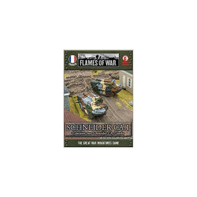 French - 1:100 Schneider Ca.1 Tank Model Kit