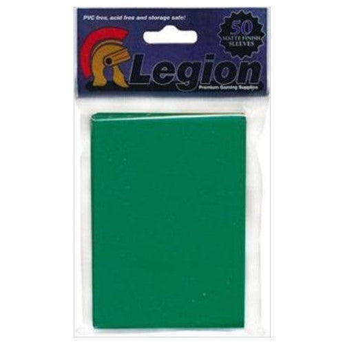 Standard CCG Size - Double-Matte Finish, Green (50) MINT/New by Legion Supplies