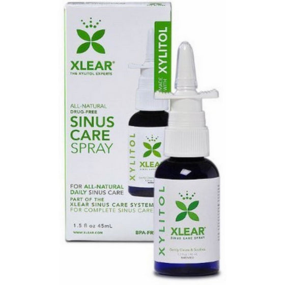 XLEAR Xylitol Sinus Care Spray, 1.5 oz (Pack of 4)