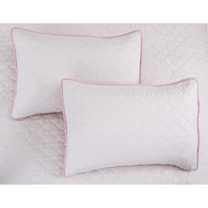 Andria 10 Piece King Size Comforter and Coverlet Set The Urban Port, Brown and Pink