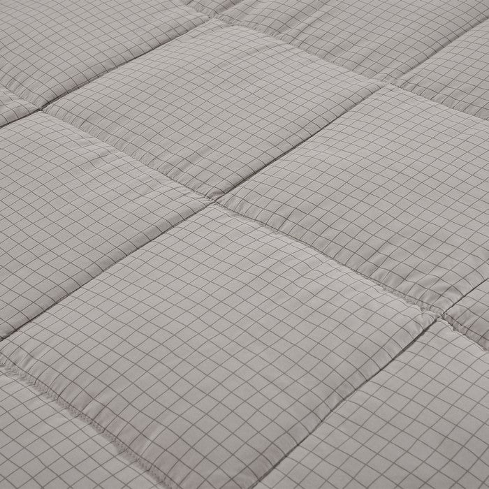 Bari 3 Piece California King Reversible Comforter Set The Urban Port, Gray