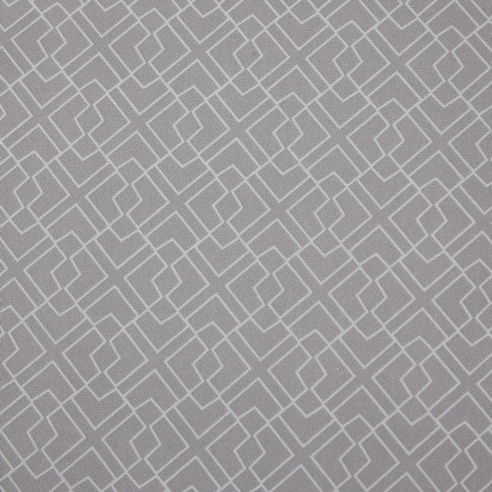 Nantes 8 Piece Printed and Solid Queen Sheet Set The Urban Port, Gray
