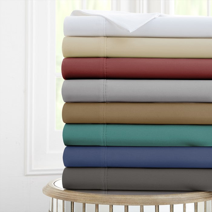 Forli 6 Piece Microfiber King Sheet Set with Nano Technology The Urban Port, Gray