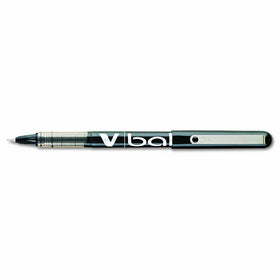 Pilot VBall Liquid Ink Roller Ball Stick Pen, Black Ink.7mm (35112) - (Pack of 12)