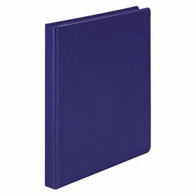 Wilson Jones Round Ring Binder, 368, Basic, 1/2 Inch, Blue (W368-13NBL)