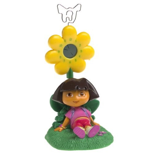 Dora The Explorer Daydreaming Spring Clock And Picture Holder