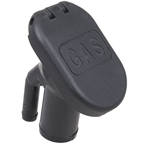 Perko 1318DPGBLK Black Angled Marine Vented Fuel Fill