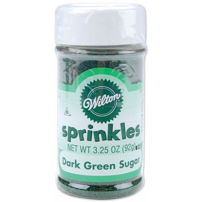 Wilton Dark Green Sugars Spinkles