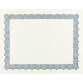 Great Papers! Metallic Silver Border Certificate, 8.5" x 11", 25 Count (934325)