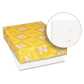 Astrobrights Color Paper, 8.5” x 11”, 24 lb/89 gsm, Stardust White (Multi-Color Flecked), 500 Sheets (22301)