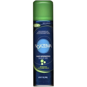 Noxzema Shaving Hair Minimizing Shave Gel, Refreshing Cucumber Melon, 7 oz