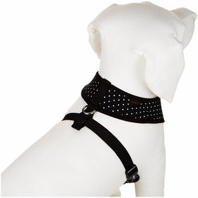 Puppia Dotty Harness A, Large, Black