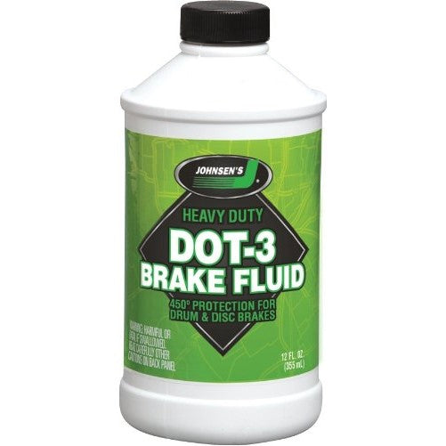 Johnsen's 2224 Premium DOT 3 Brake Fluid - 12 oz.