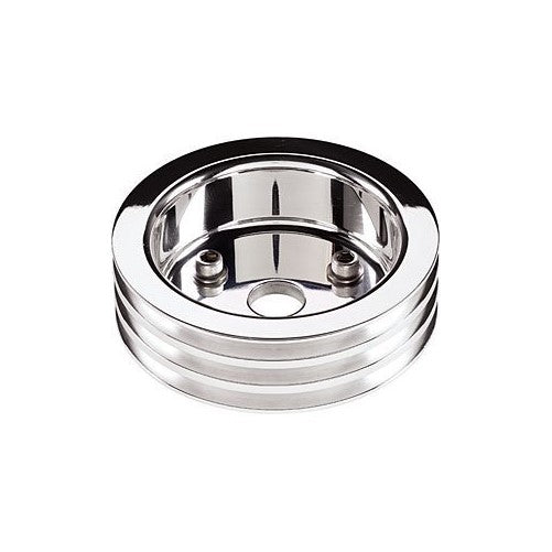 Billet Specialties 83320 Polished 3 Groove Water Pump Lower Pulley for Big Block Chevy